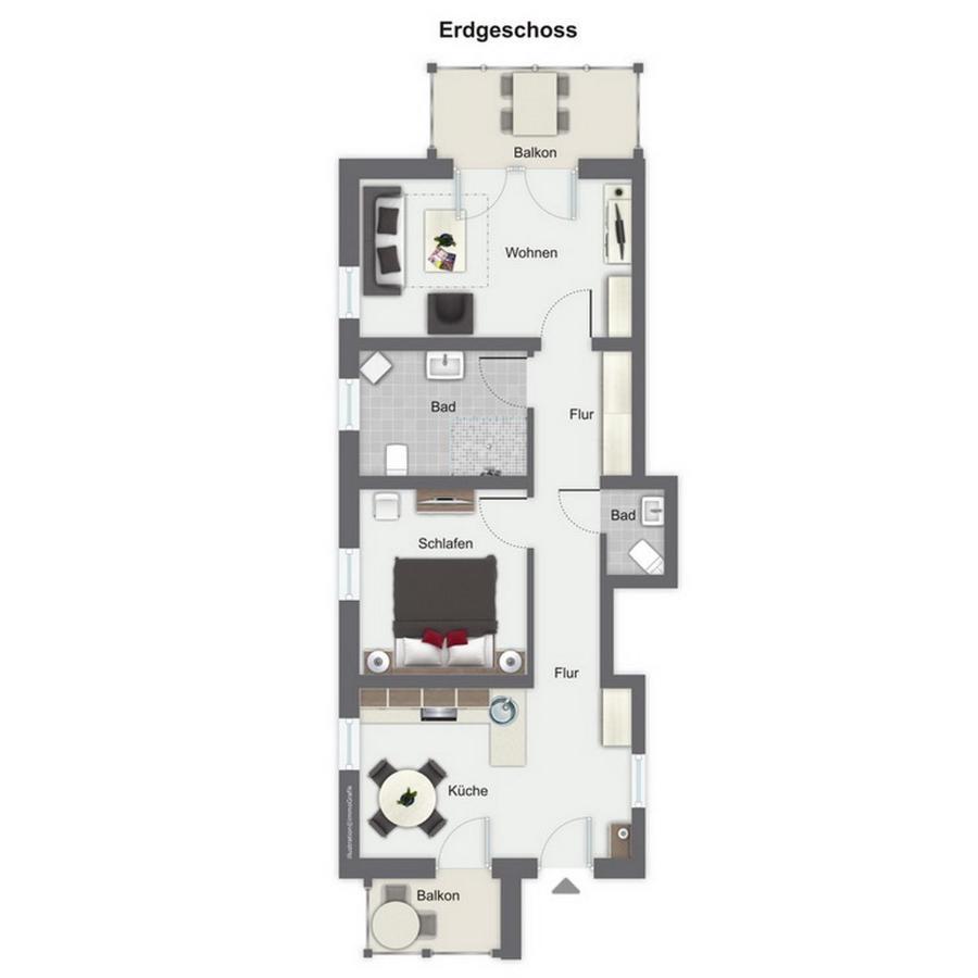 Strandvilla Scholle - Dorsch Wohnung 02 Boltenhagen  Bagian luar foto
